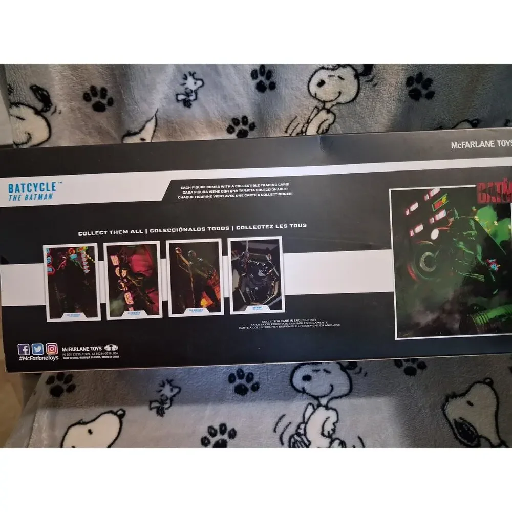 McFarlane DC Multiverse The Batman Movie Batcycle Vehicle